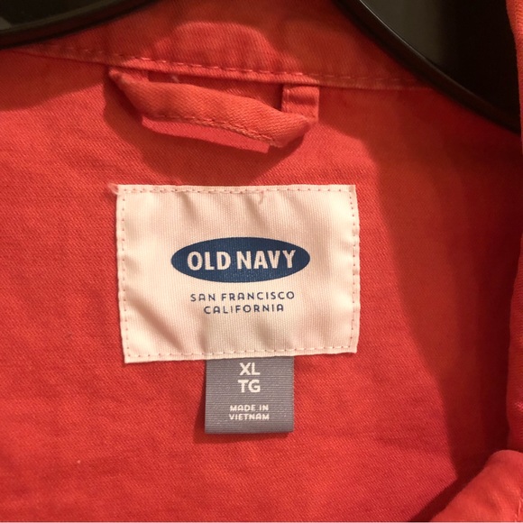 Adorable coral Old Navy jacket - Picture 3 of 7